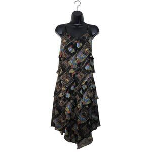 Free People Daisy Chain Dress Size 4 Layered Flowy Boho